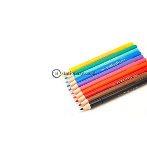 Zebra Ballpoint Warna Penciltic Fineliner 0.4Mm Black Office Stationery Promosi